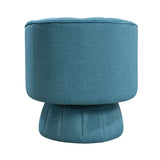 Bristol Dark Teal Swivel Chair from Homelegance - Luna Furniture