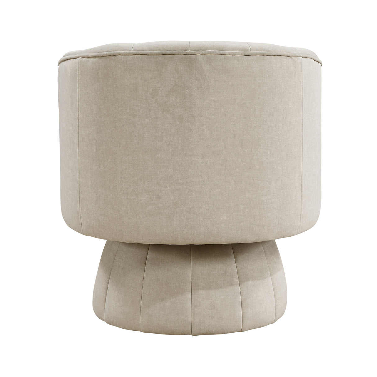 Bristol Taupe Swivel Chair from Homelegance - Luna Furniture