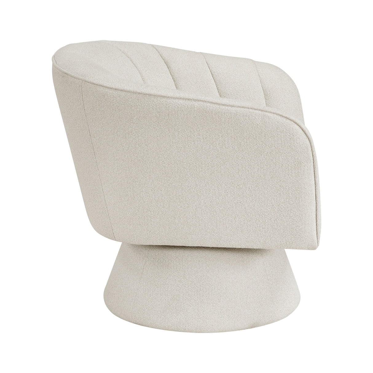 Eve Beige Swivel Chair from Homelegance - Luna Furniture