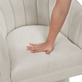 Eve Beige Swivel Chair from Homelegance - Luna Furniture