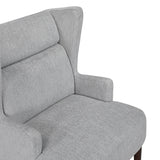 Alden Gray Accent Chair from Homelegance - Luna Furniture