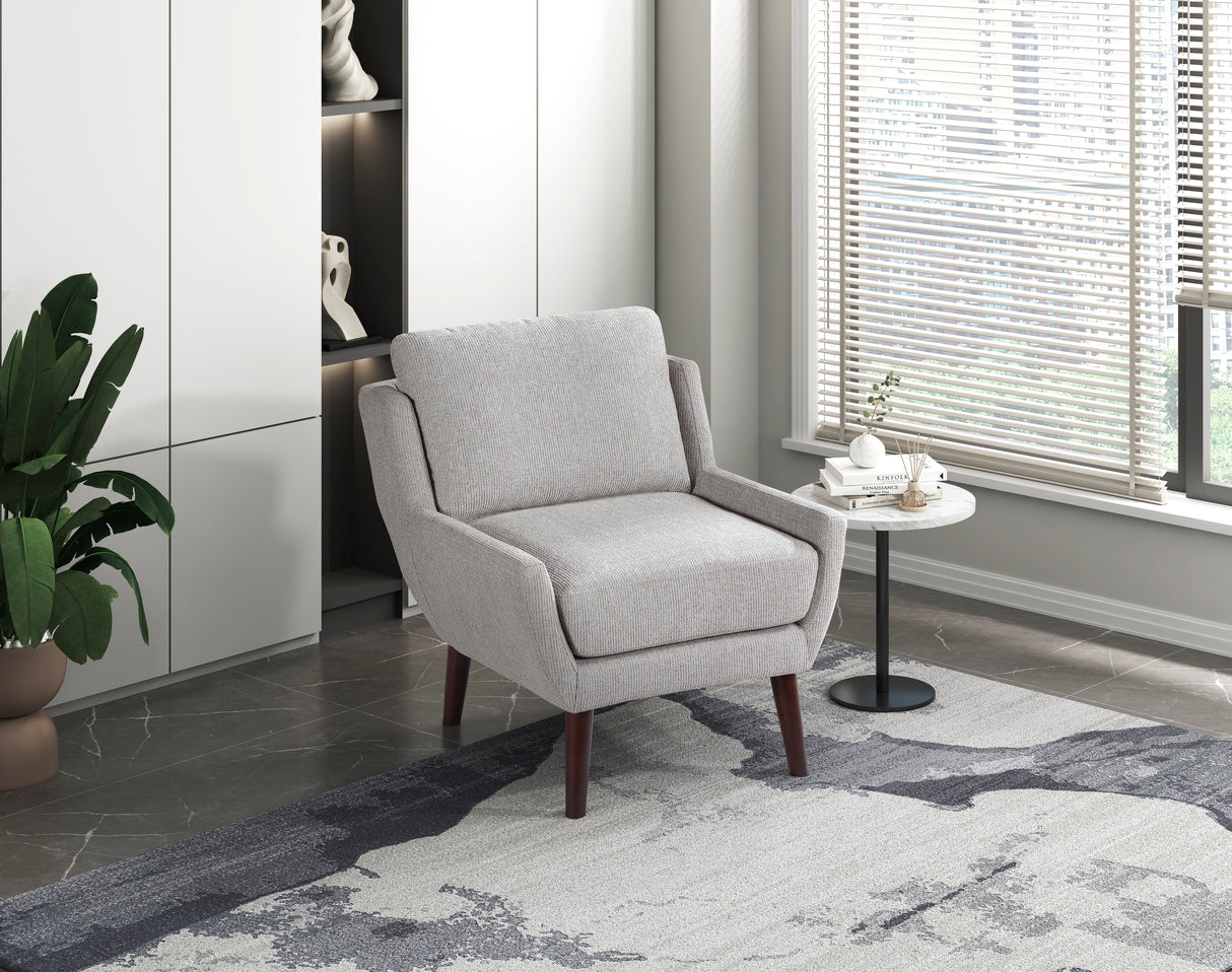 Ellie Dark Gray Accent Chair from Homelegance - Luna Furniture