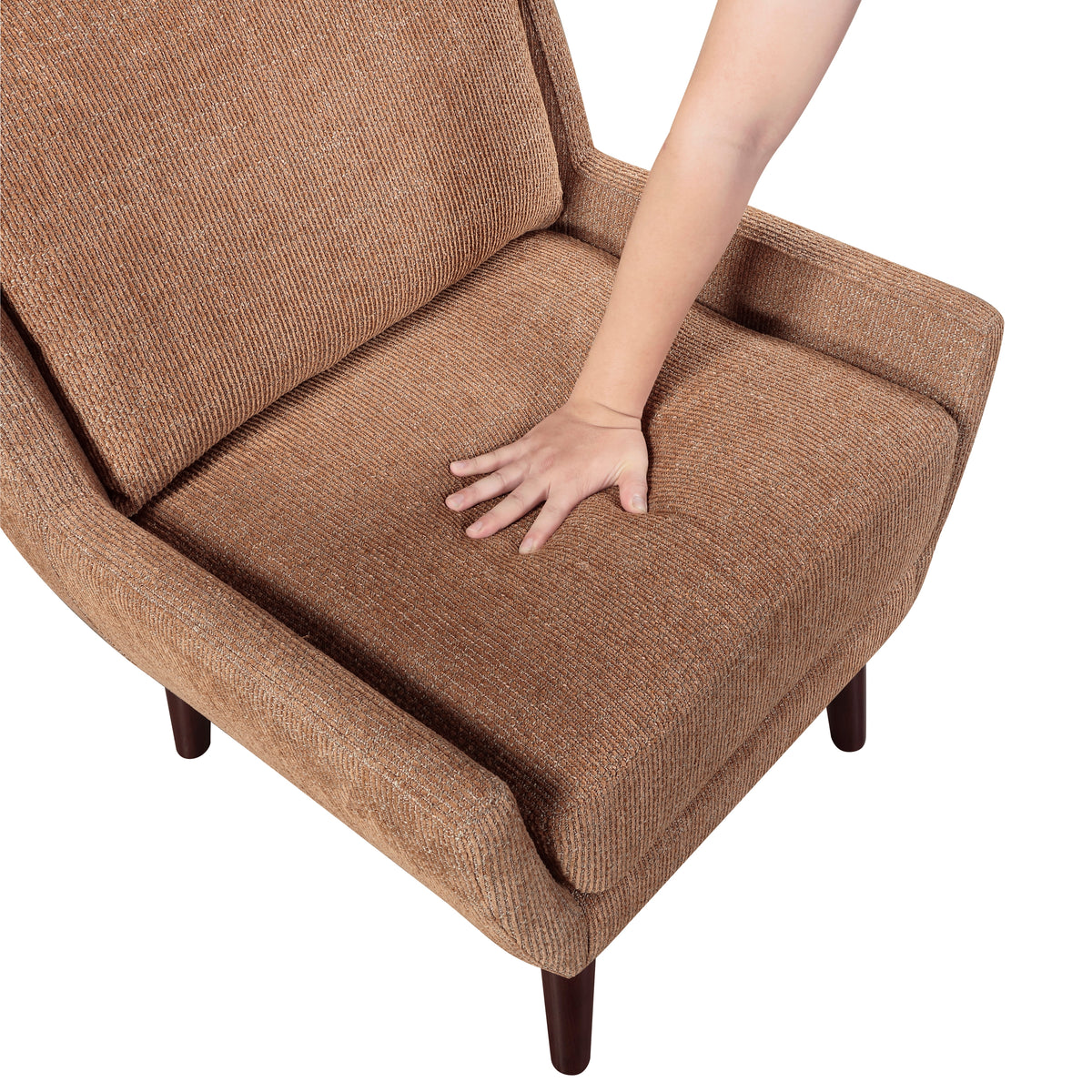 Ellie Dark Gray Accent Chair