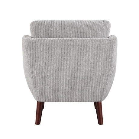 Ellie Dark Gray Accent Chair from Homelegance - Luna Furniture