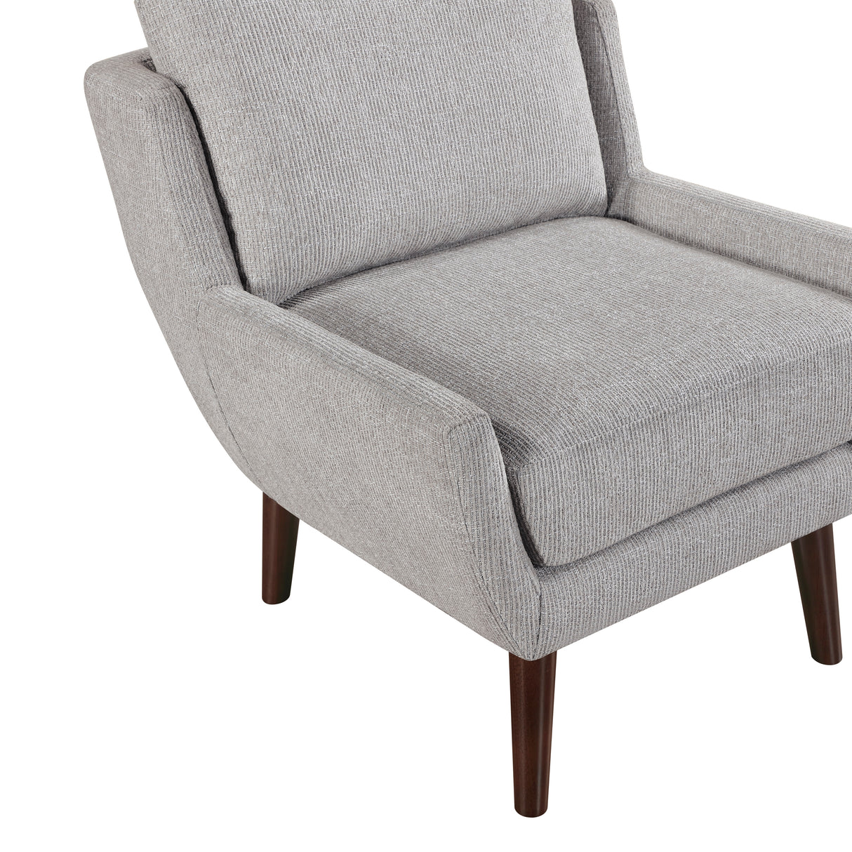 Ellie Dark Gray Accent Chair from Homelegance - Luna Furniture