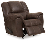 McGann Walnut Recliner from Ashley Furniture - Luna Furniture