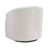 Seville Beige Swivel Chair from Homelegance - Luna Furniture