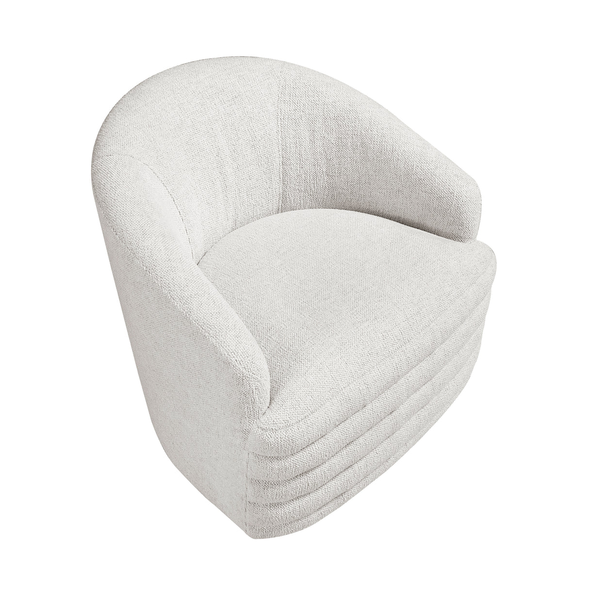 Seville Beige Swivel Chair from Homelegance - Luna Furniture
