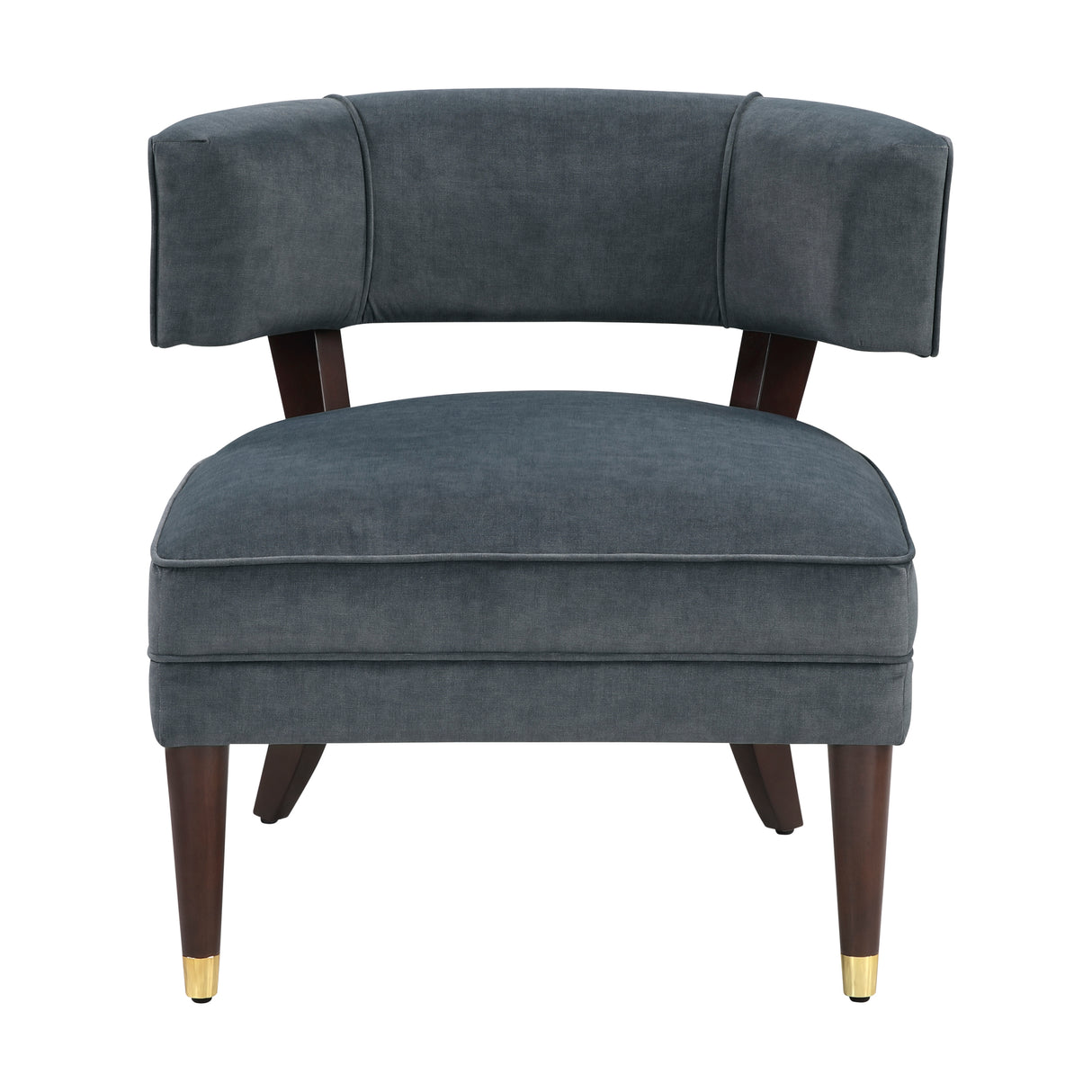 Wilson Dark Gray Accent Chair from Homelegance - Luna Furniture