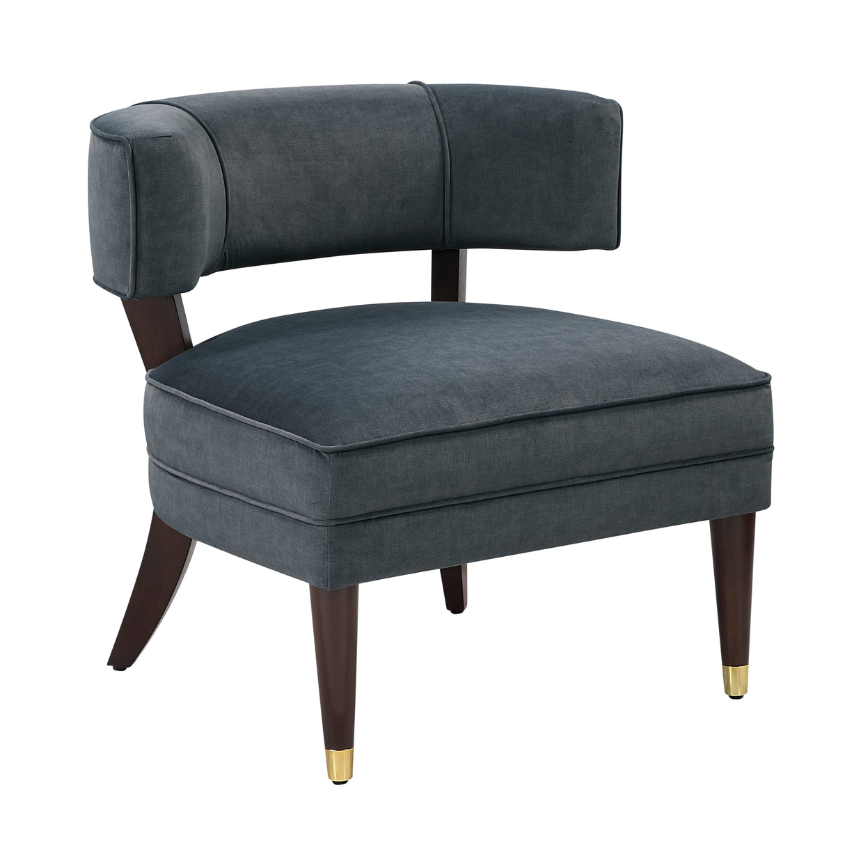 Wilson Dark Gray Accent Chair from Homelegance - Luna Furniture