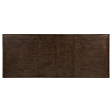 Ridgewell Dark Oak 7-piece Rectangular Trestle Dining Set from Coaster - Luna Furniture