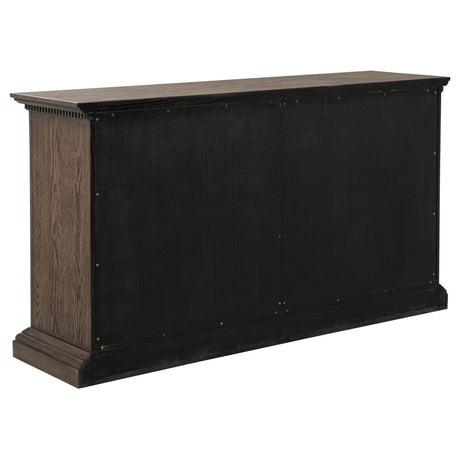 Ridgewell Dark Oak 2-drawer 4-door Dining Server from Coaster - Luna Furniture