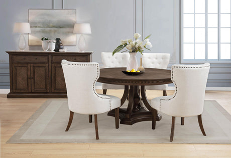 Ridgewell Dark Oak 2-drawer 4-door Dining Server from Coaster - Luna Furniture