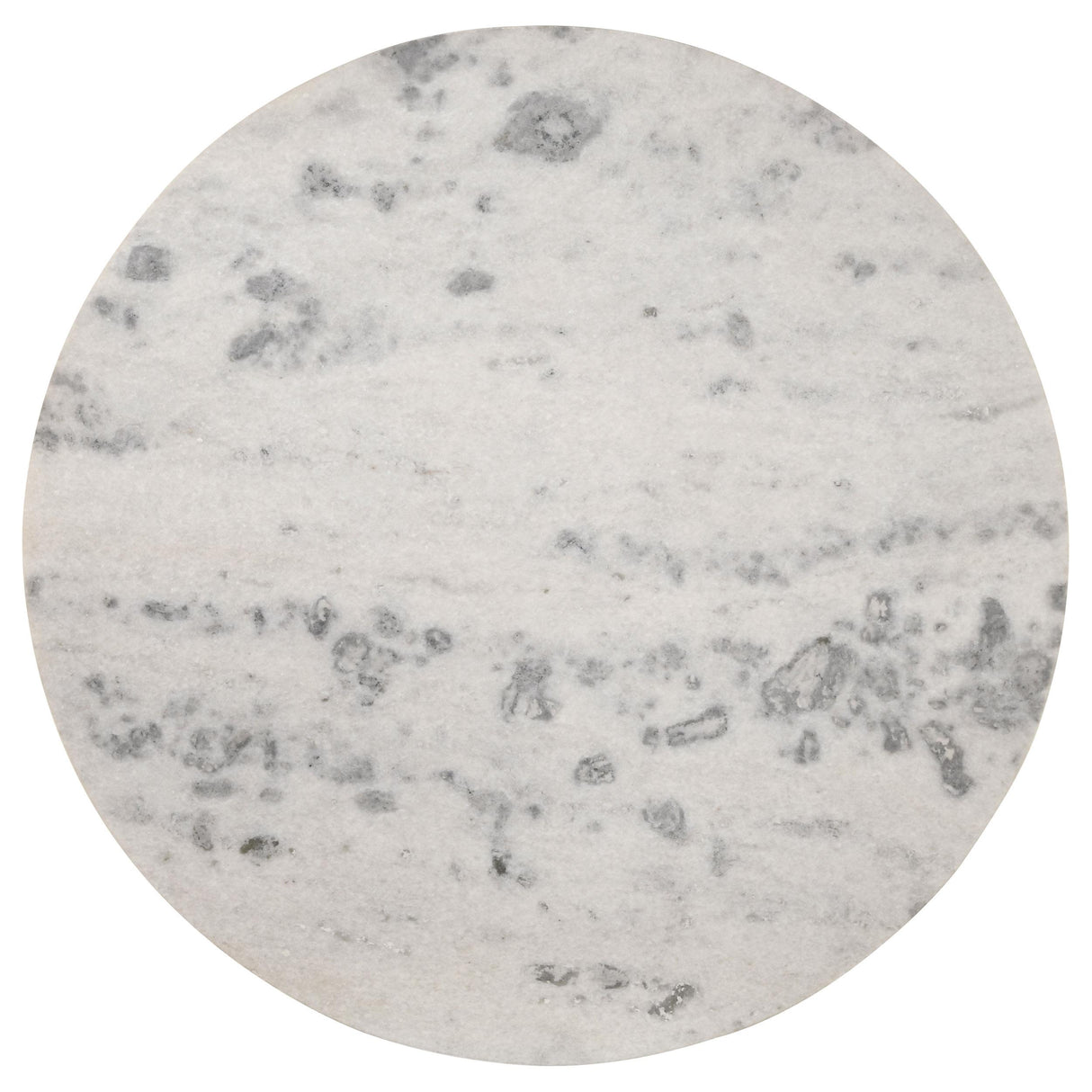 Ortega Natural Round 46-inch Marble Top Wood Dining Table from Coaster - Luna Furniture
