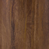 Ortega Natural Round 46-inch Marble Top Wood Dining Table from Coaster - Luna Furniture