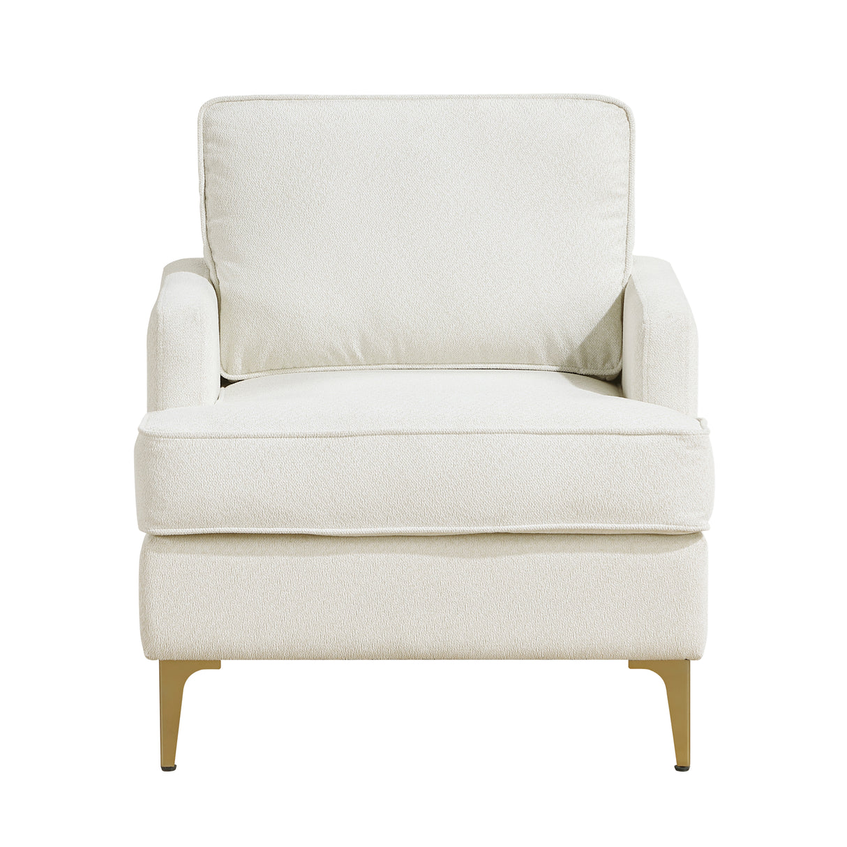 Colette Beige Accent Chair from Homelegance - Luna Furniture