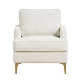 Colette Beige Accent Chair from Homelegance - Luna Furniture