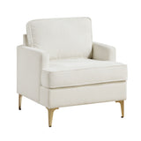 Colette Beige Accent Chair from Homelegance - Luna Furniture