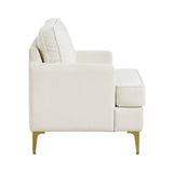 Colette Beige Accent Chair from Homelegance - Luna Furniture