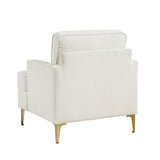 Colette Beige Accent Chair from Homelegance - Luna Furniture
