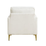 Colette Beige Accent Chair from Homelegance - Luna Furniture