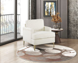 Colette Beige Accent Chair from Homelegance - Luna Furniture