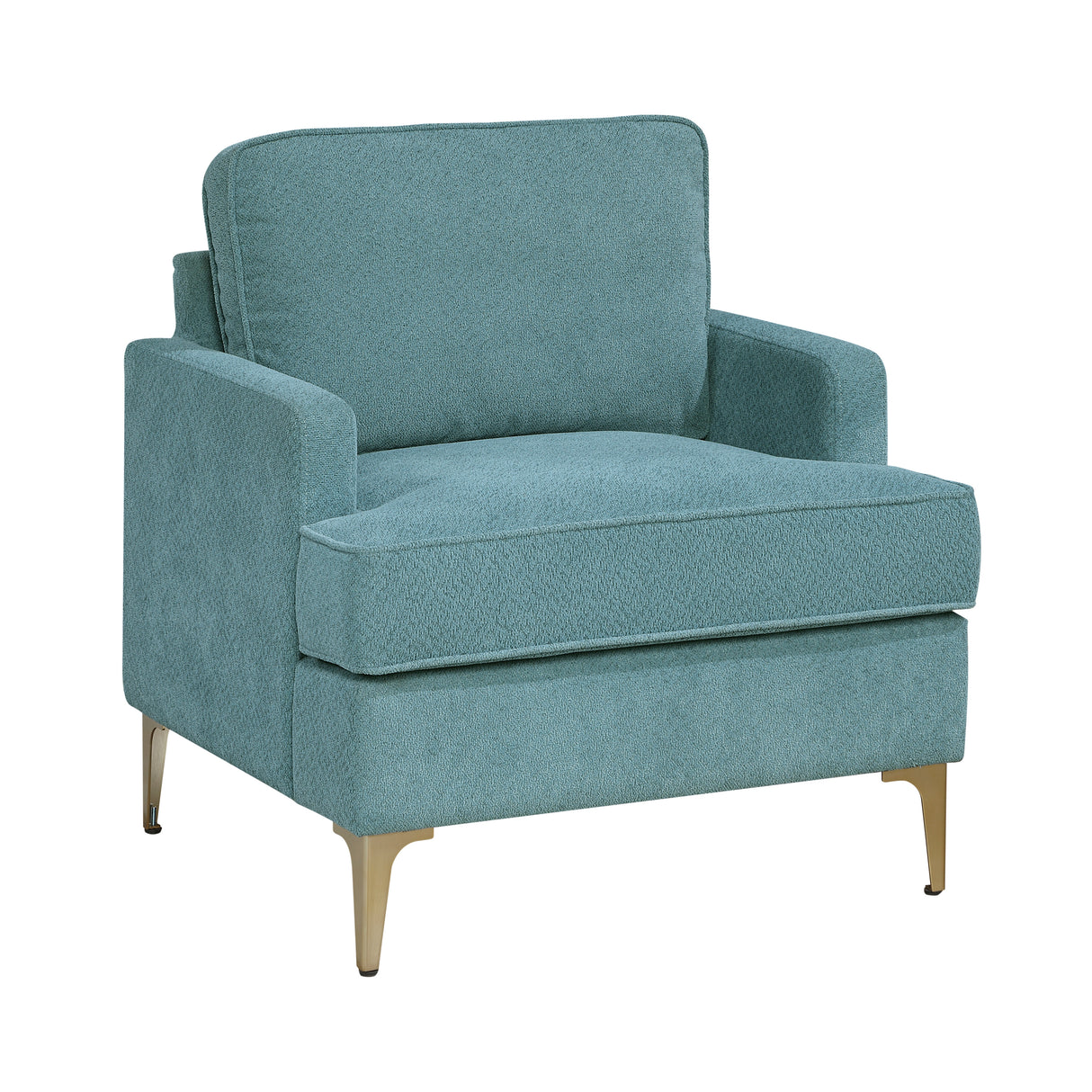 Colette Blue Accent Chair from Homelegance - Luna Furniture