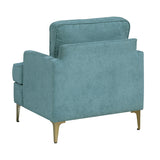 Colette Blue Accent Chair from Homelegance - Luna Furniture
