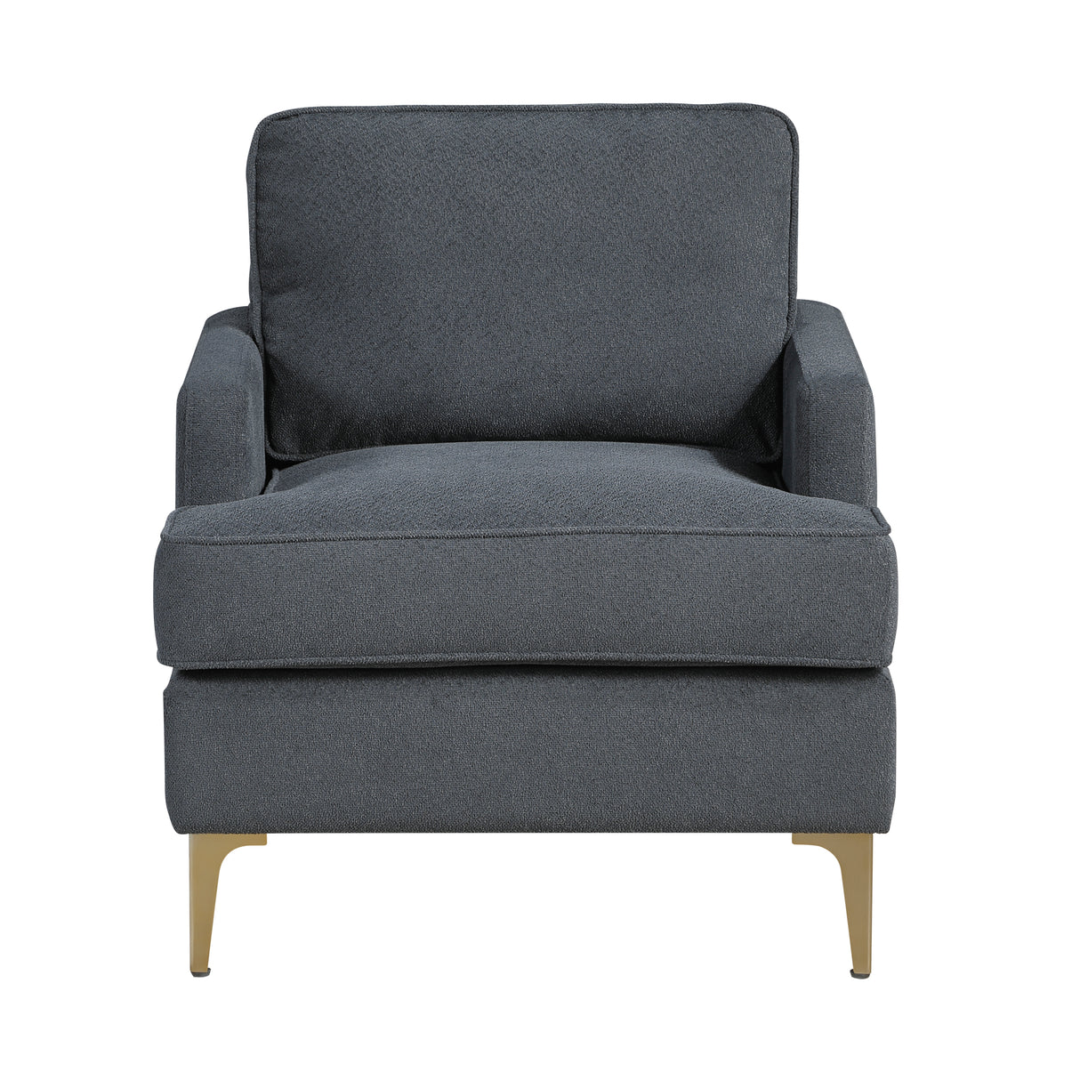 Colette Dark Gray Accent Chair from Homelegance - Luna Furniture
