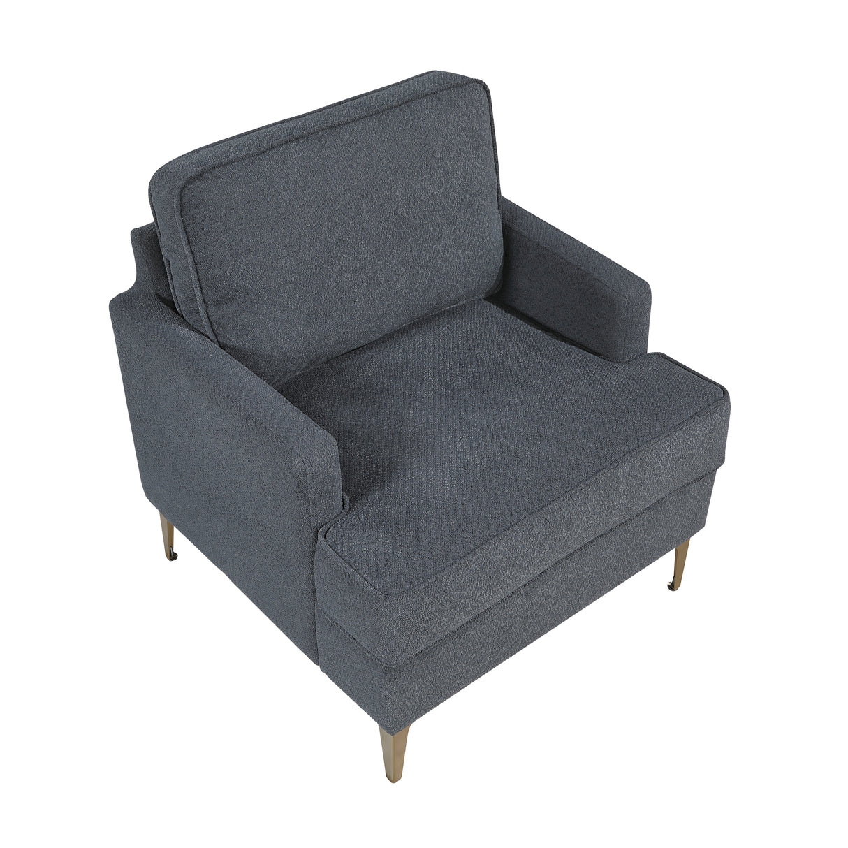 Colette Dark Gray Accent Chair from Homelegance - Luna Furniture