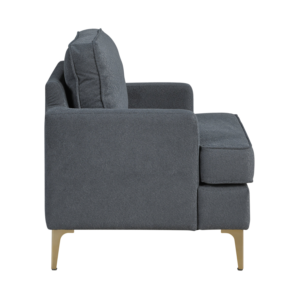 Colette Dark Gray Accent Chair from Homelegance - Luna Furniture