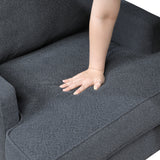 Colette Dark Gray Accent Chair from Homelegance - Luna Furniture