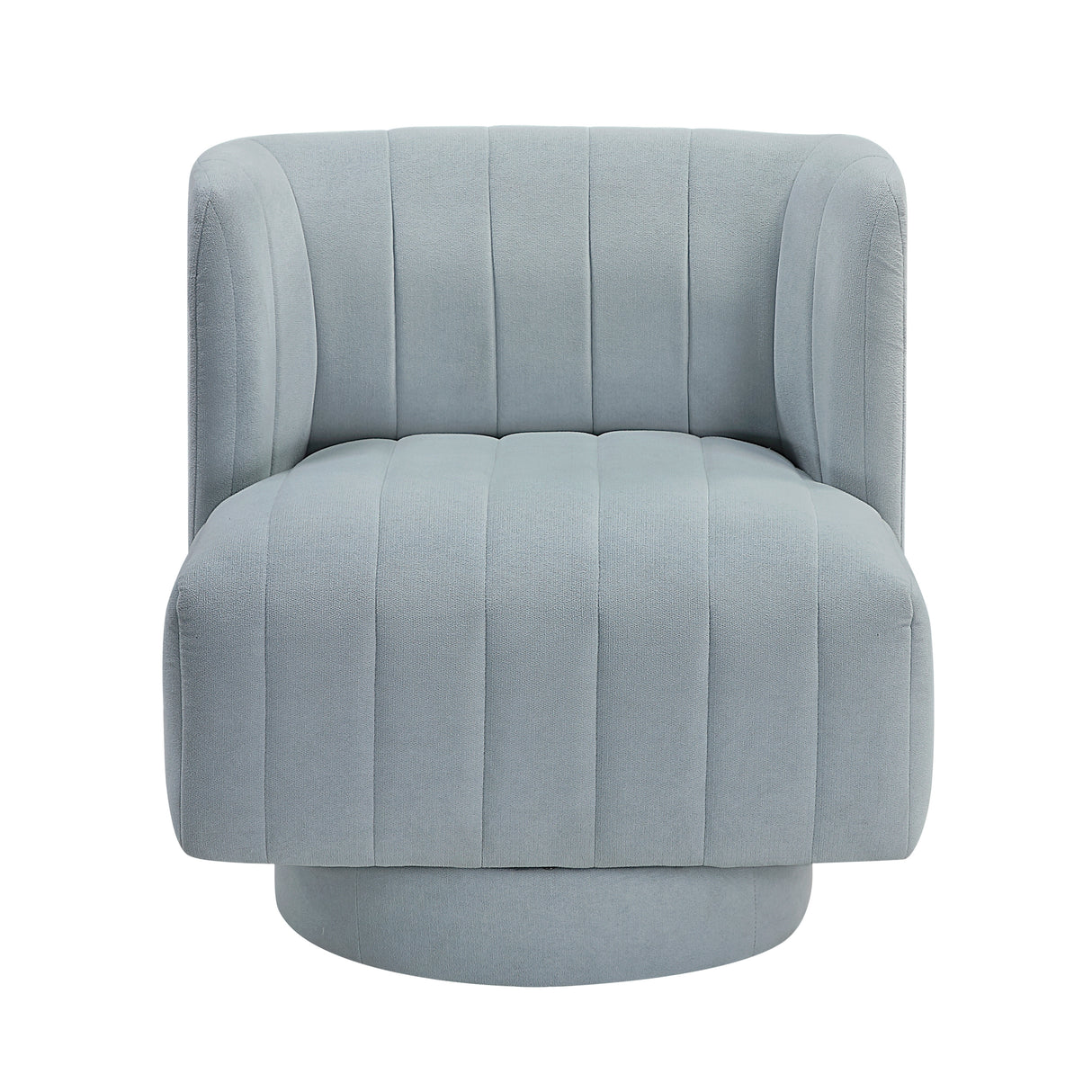 Joyce Aqua Swivel Chair from Homelegance - Luna Furniture