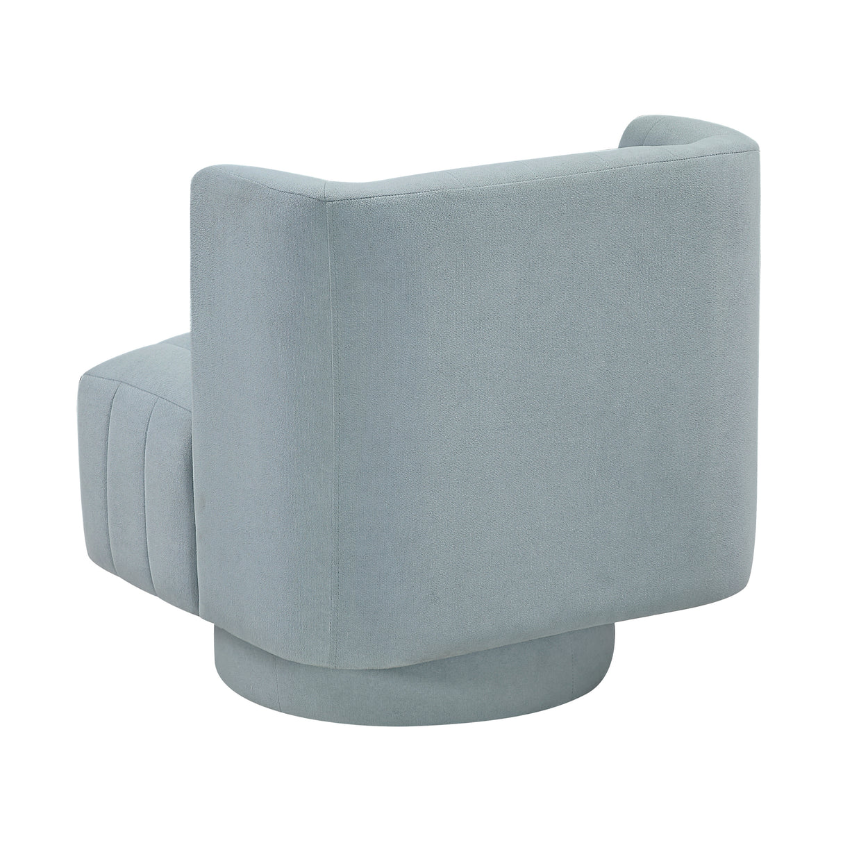 Joyce Aqua Swivel Chair from Homelegance - Luna Furniture
