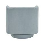 Joyce Aqua Swivel Chair from Homelegance - Luna Furniture