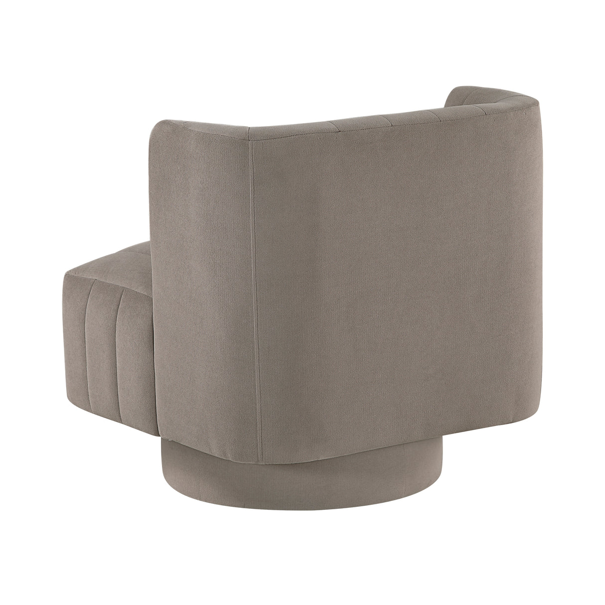 Joyce Taupe Swivel Chair from Homelegance - Luna Furniture