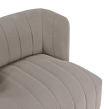 Joyce Taupe Swivel Chair from Homelegance - Luna Furniture