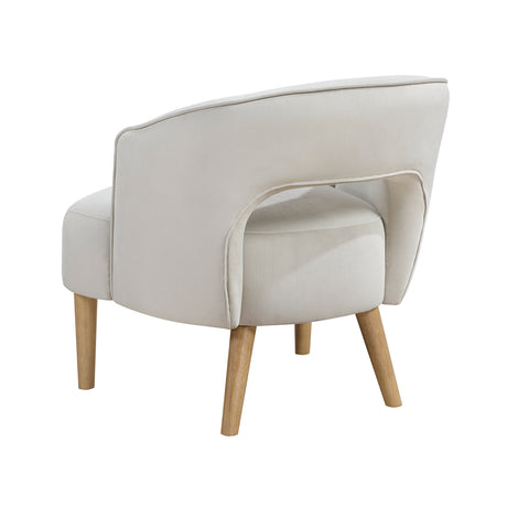 Joyce Beige Swivel Chair from Homelegance - Luna Furniture