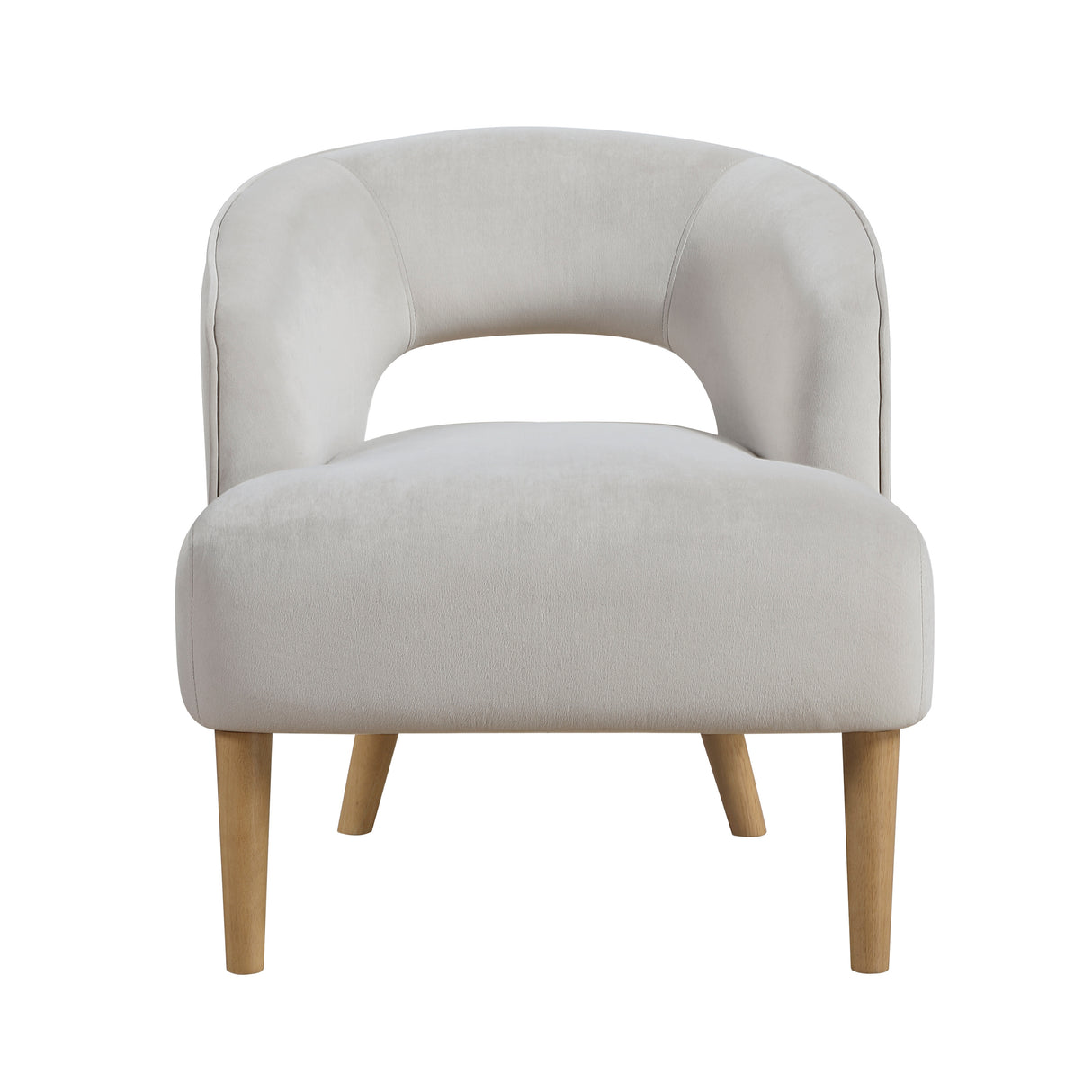 Joyce Beige Swivel Chair from Homelegance - Luna Furniture