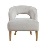 Joyce Beige Swivel Chair from Homelegance - Luna Furniture
