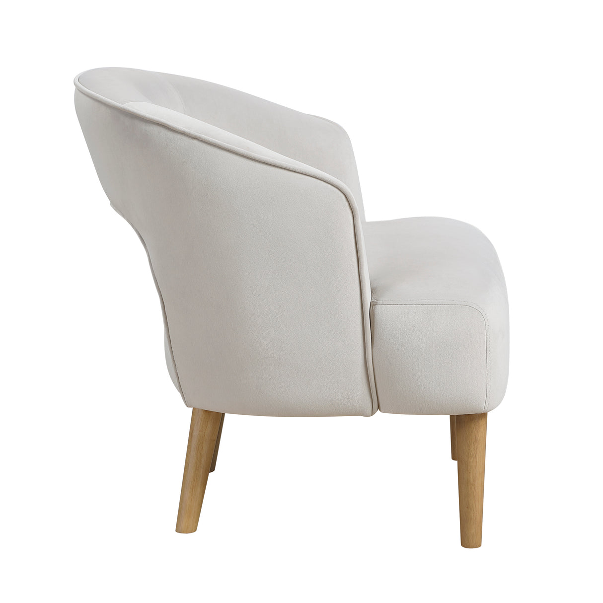 Joyce Beige Swivel Chair from Homelegance - Luna Furniture