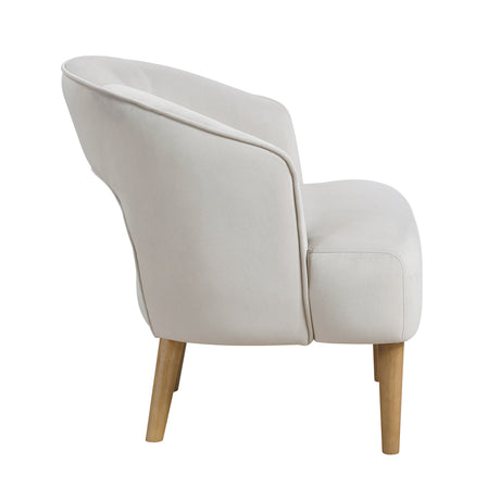 Joyce Beige Swivel Chair from Homelegance - Luna Furniture