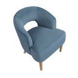 Dorset Blue Accent Chair from Homelegance - Luna Furniture