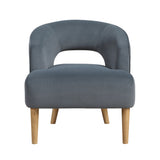 Dorset Dark Gray Accent Chair from Homelegance - Luna Furniture