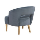 Dorset Dark Gray Accent Chair from Homelegance - Luna Furniture