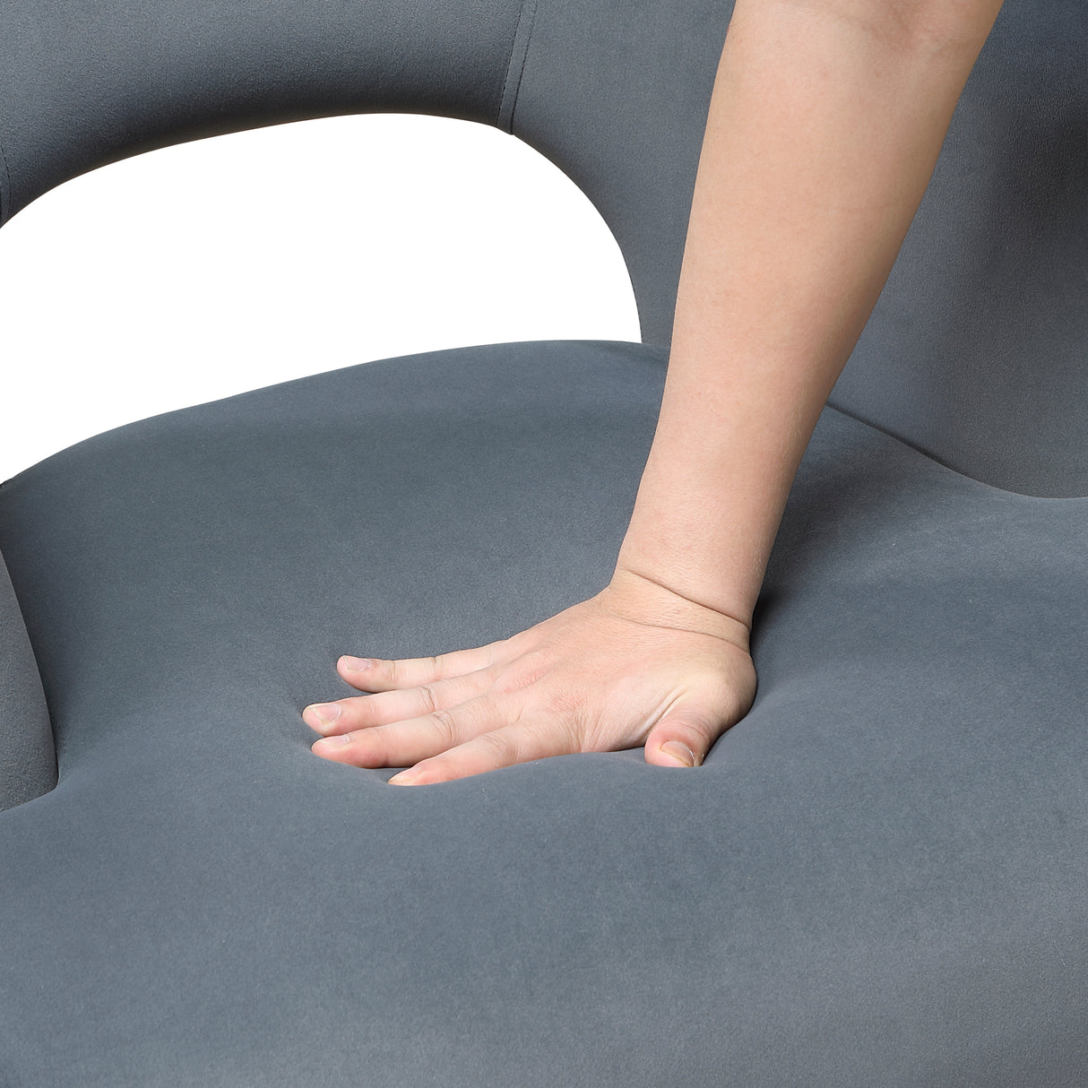 Dorset Dark Gray Accent Chair from Homelegance - Luna Furniture