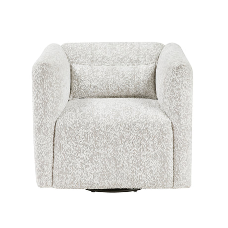 Vienna Beige Swivel Chair from Homelegance - Luna Furniture