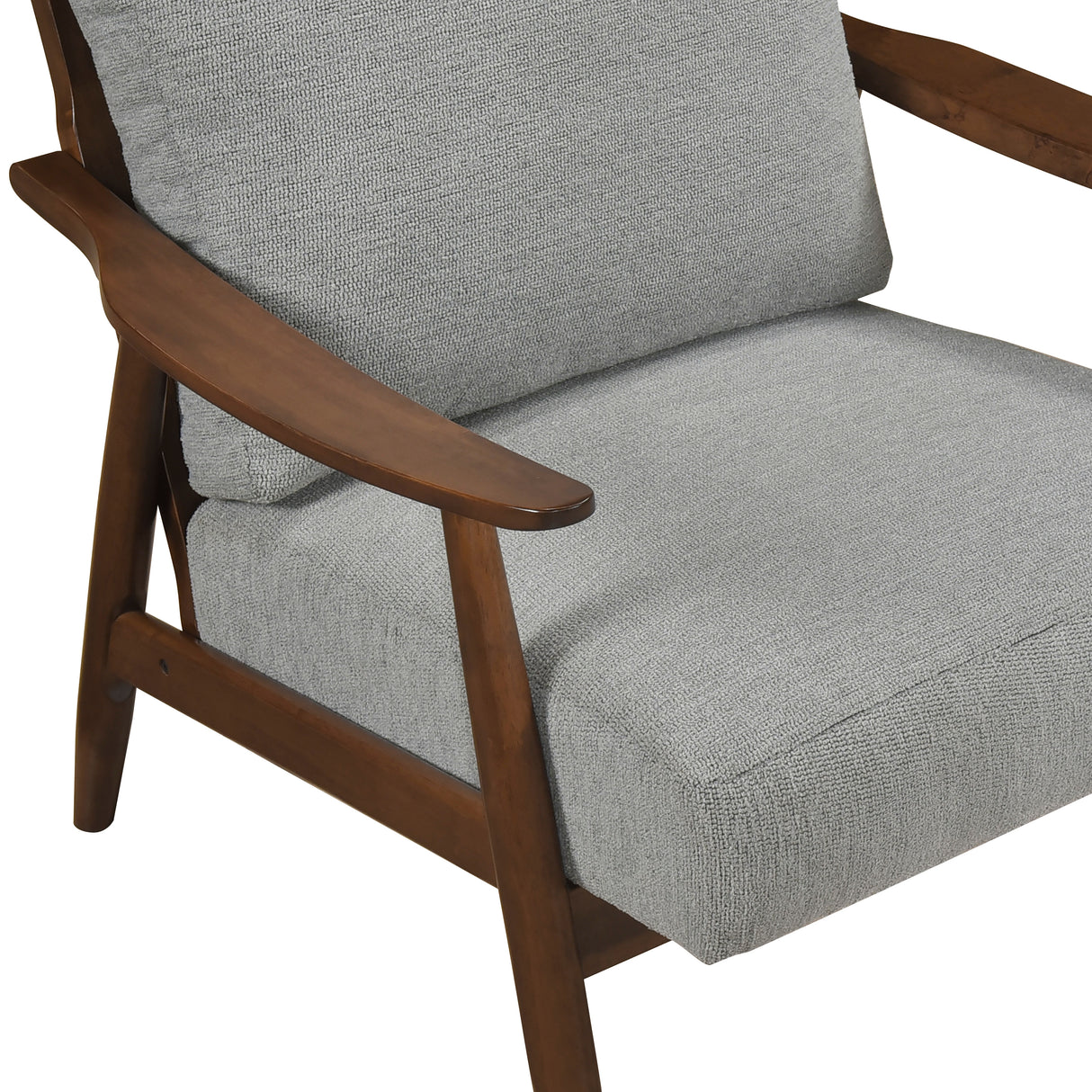 Barton Gray Accent Chair from Homelegance - Luna Furniture