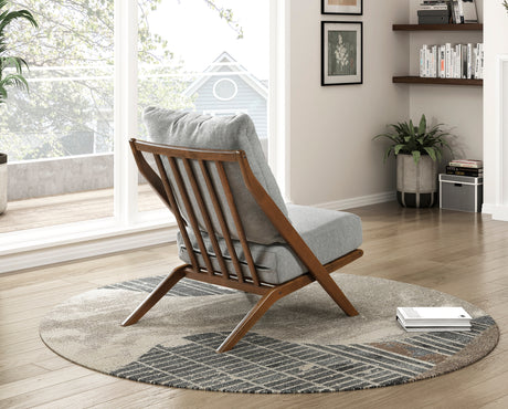 Audrey Gray Accent Chair from Homelegance - Luna Furniture