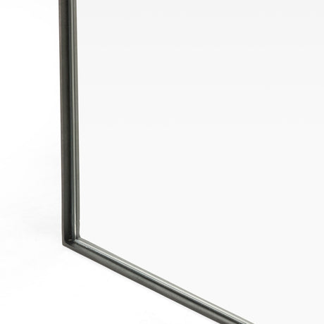 Bellvue Floor Mirror in Rustic Black from Four Hands - Luna Furniture